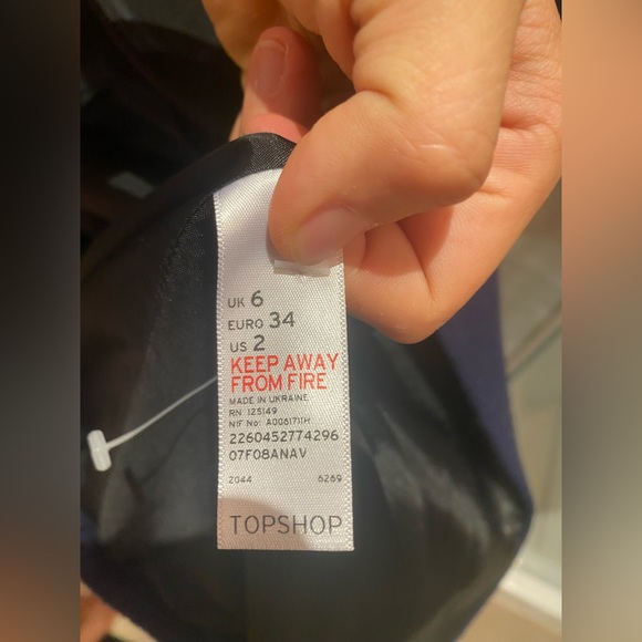 Top shop Coat with Leather Collar - Picture 4 of 6